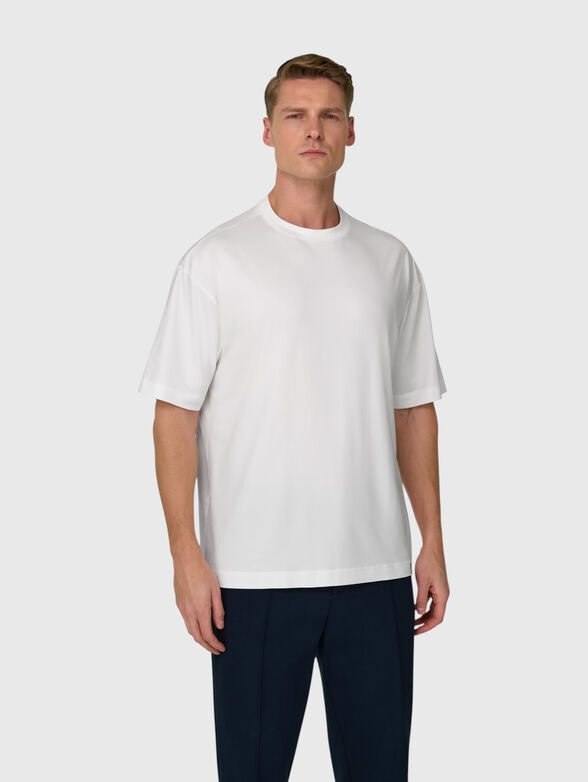 Oversized T-shirt with logo detail - 1