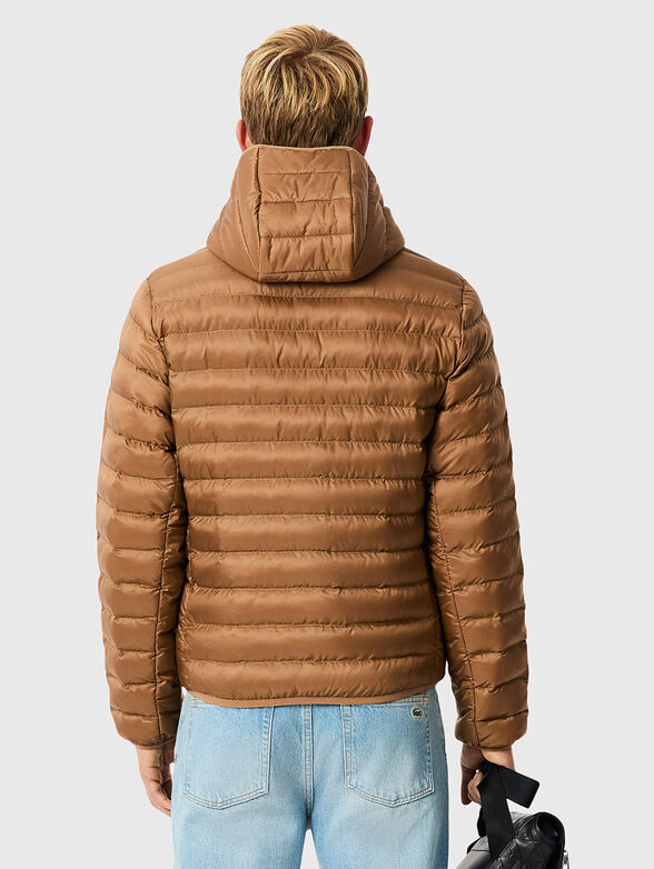 Quilted jacket with hood - 3