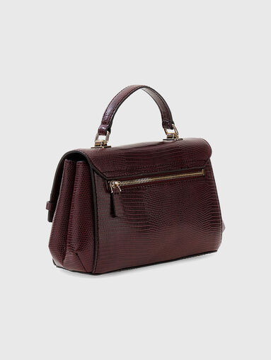 MELINDA crossbody bag with embossed texture - 4