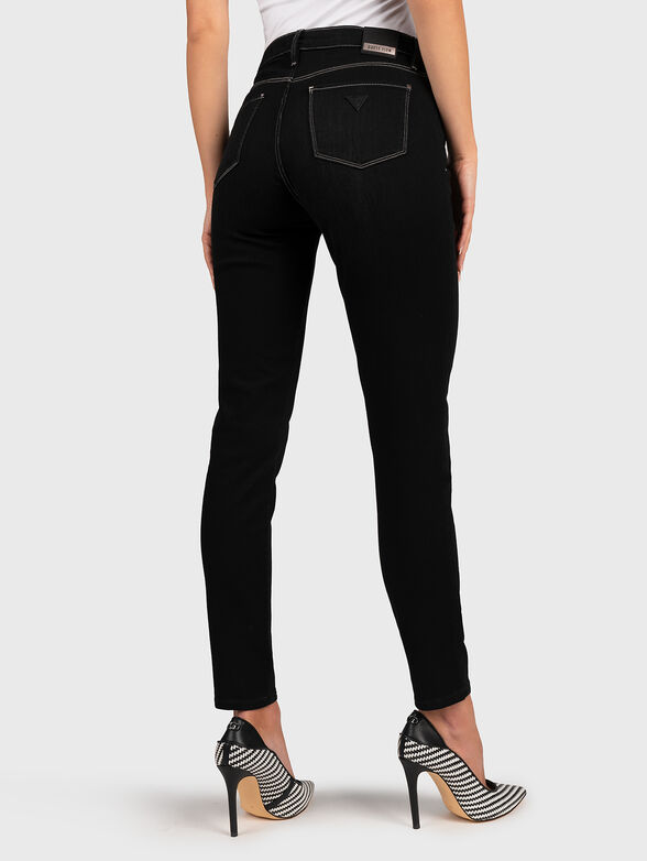 SEXY CURVE black jeans  with accent stitches - 3