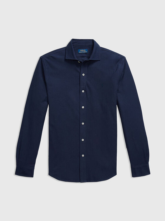 Слим риза от памук - 1