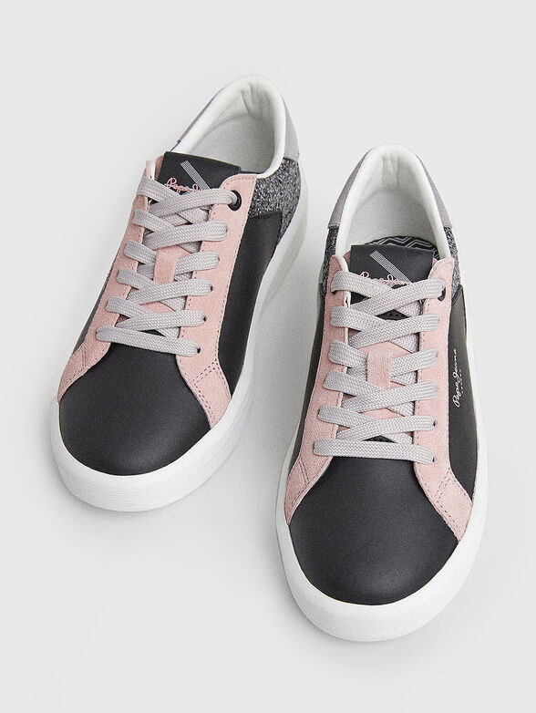 Sneakers with multicolor details - 6