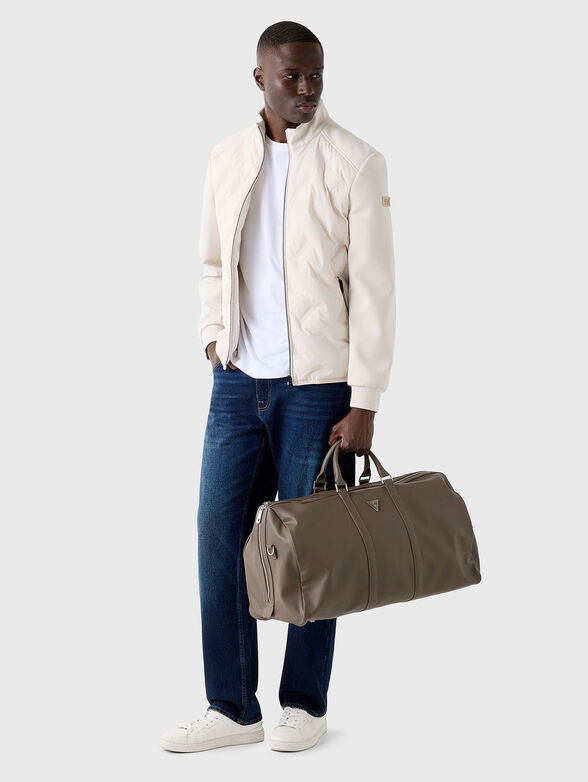 Quilted zip up jacket - 2