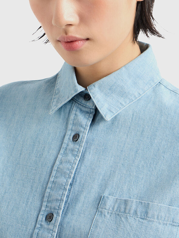 Short sleeve shirt with logo detail - 4