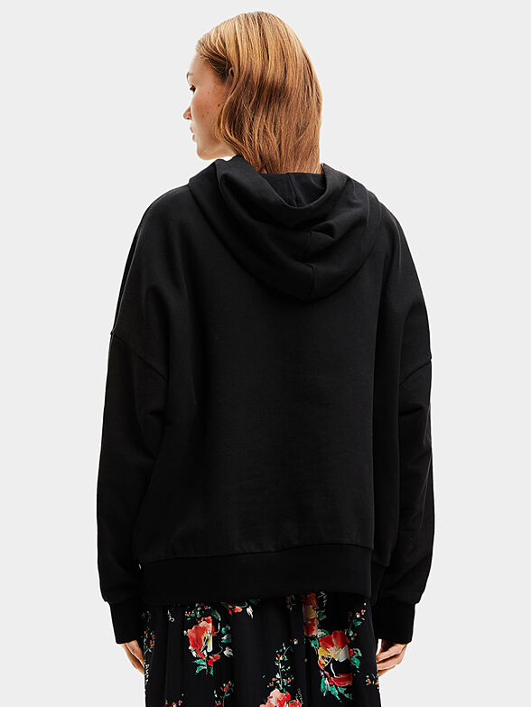 IRMA sweatshirt with hood and contrasting print - 3