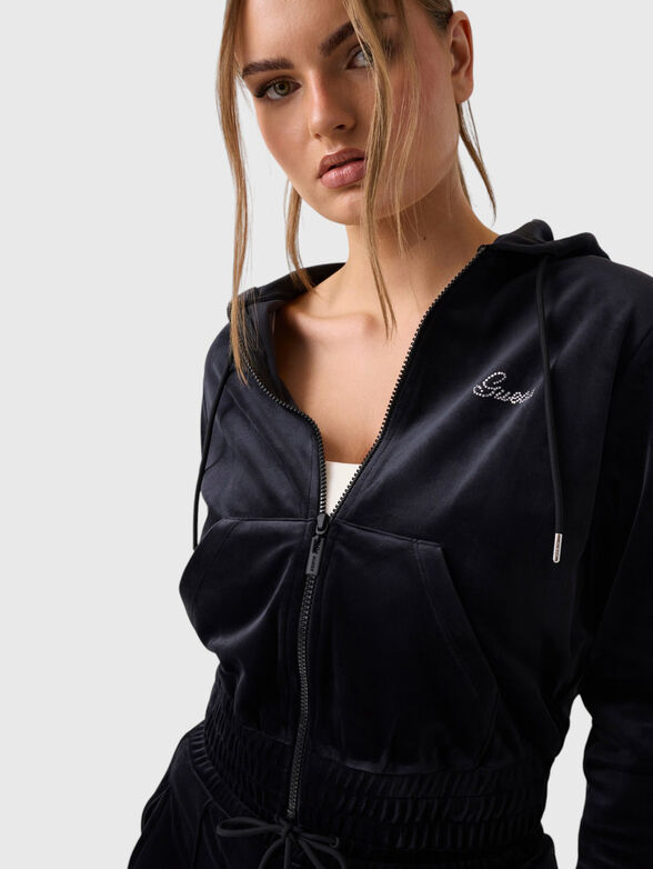 Rhinestones sweatshirt - 4