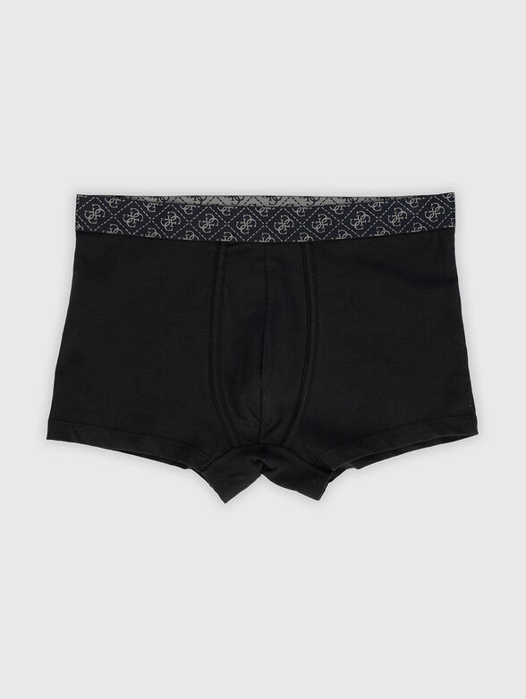 Set of boxers and T-shirt with monogram logo - 4