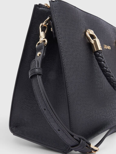 Large bag with saffiano-effect finish - 3