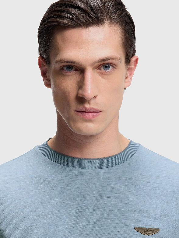 BOSS x ASTON MARTIN cotton and wool T-shirt - 4