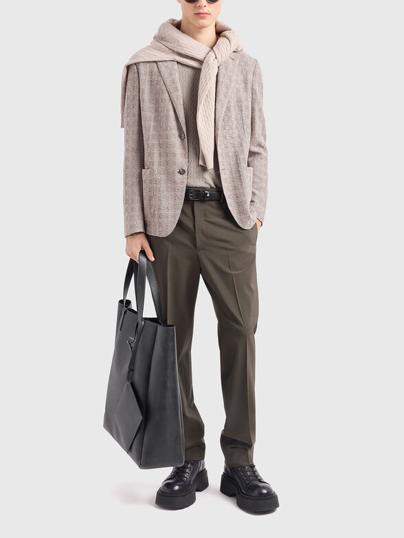 Wool blend T-shirt - 2