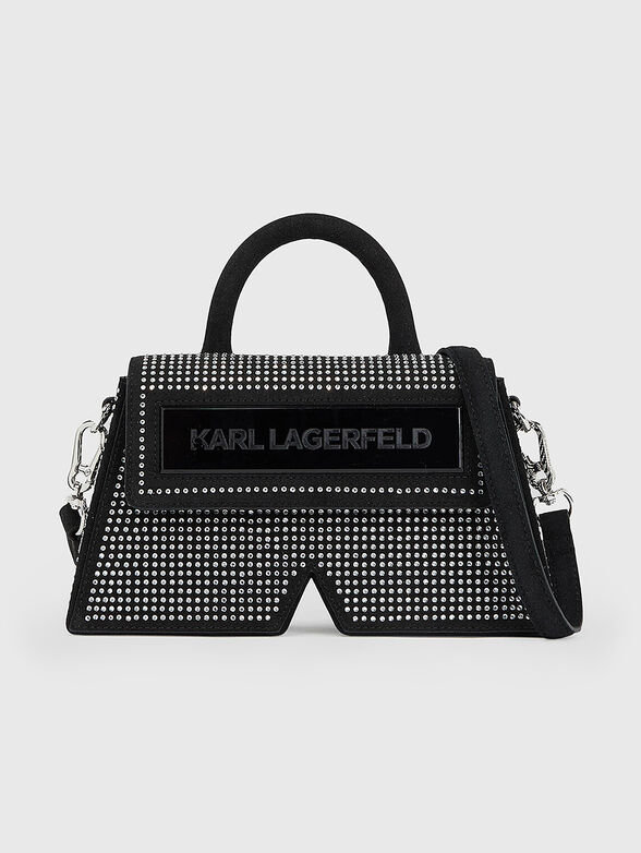 ICON K crossbody bag with appliqued crystals - 1