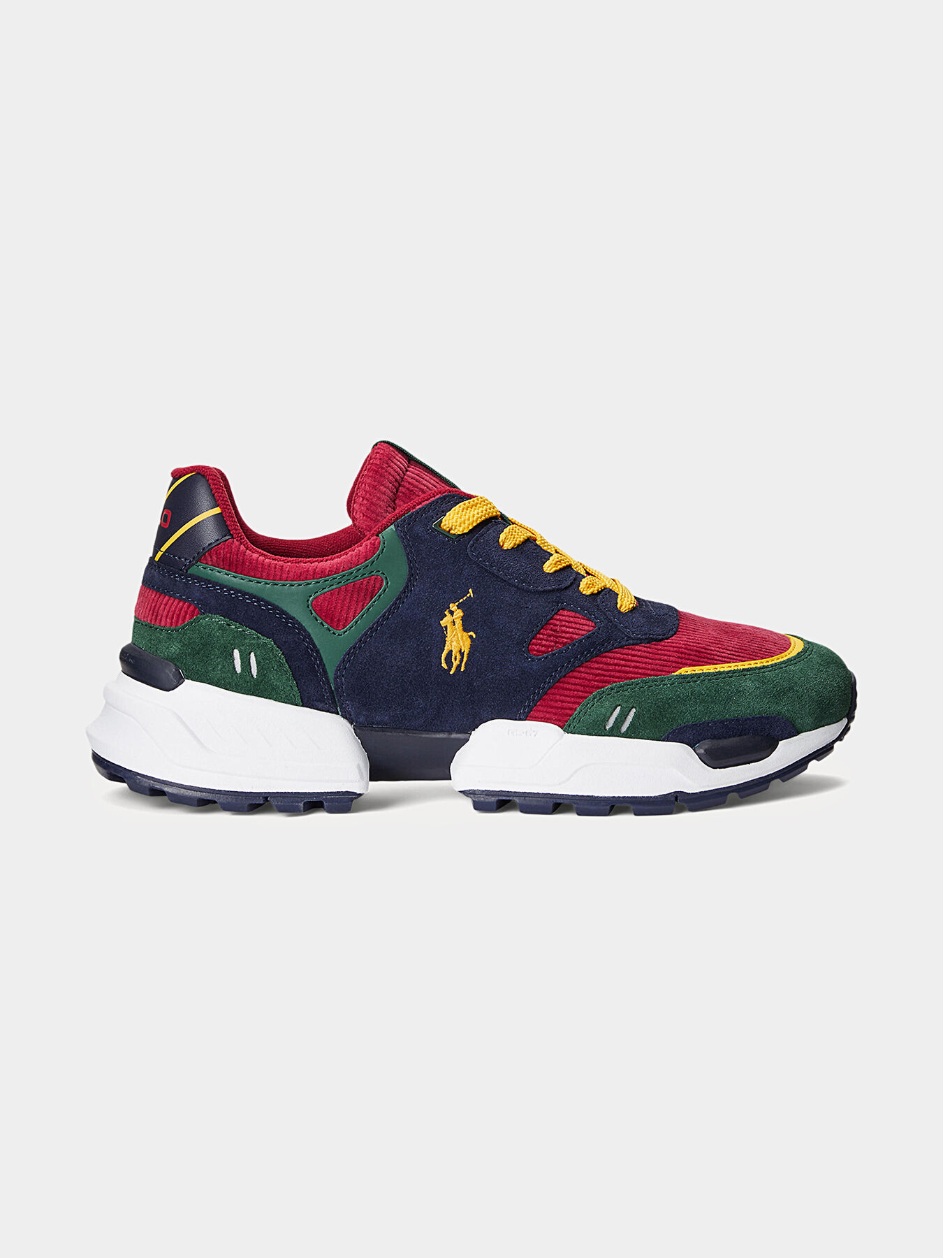 Sports shoes with coloured inserts brand POLO RALPH LAUREN