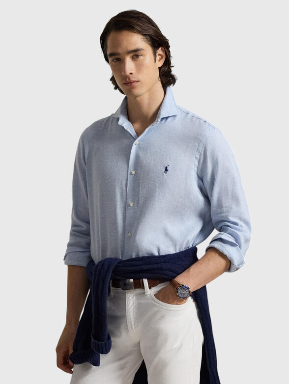 Blue shirt - 2