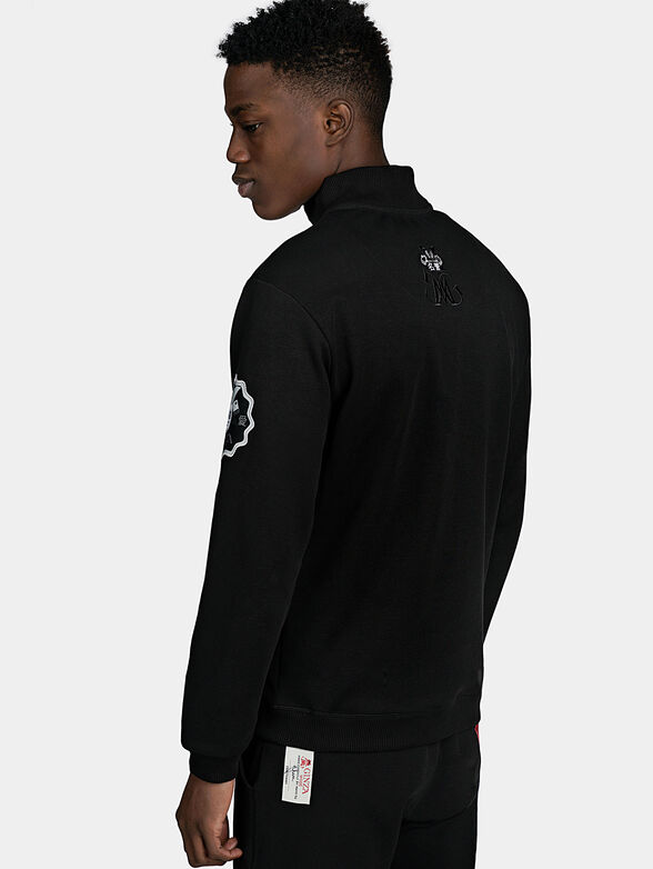 Printed sweatshirt with grey accents - 6