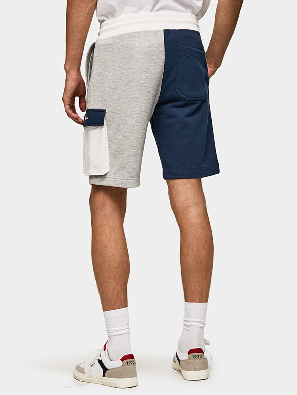 ABEL shorts with contrasting elements - 2