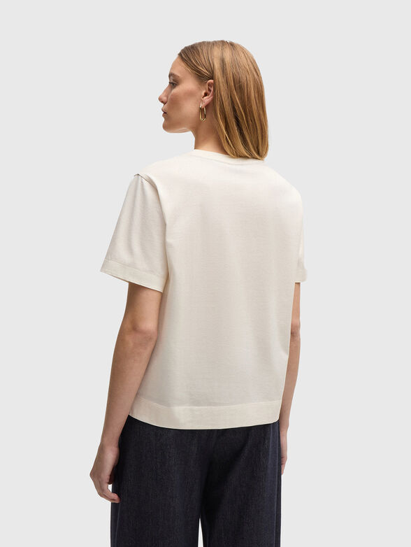 T-shirt with decorative pocket  - 3