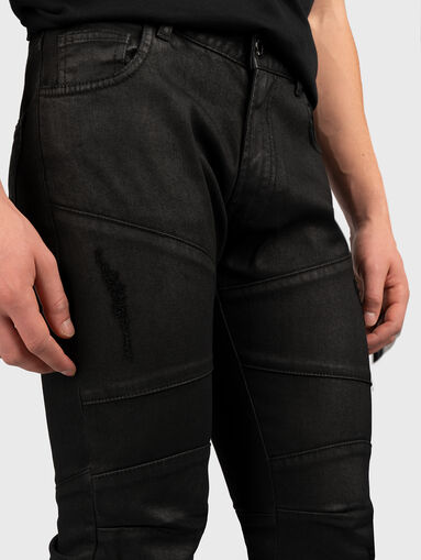 Coated skinny jeans  - 4