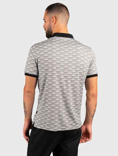 Polo-shirt with monogram print - 3