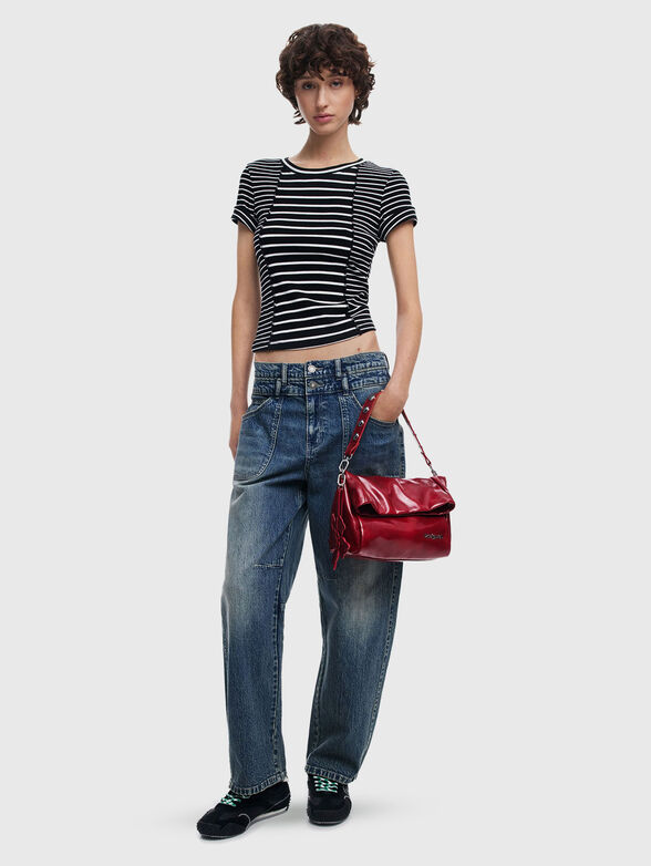 FLOWER bag with removable handle - 2