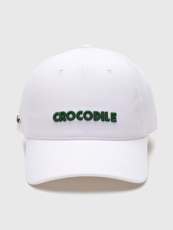 Unisex hat with contrast embroidery - 1