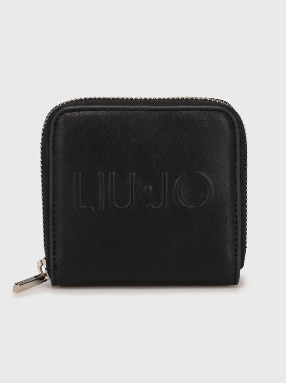 Small wallet with embossed logo - 1