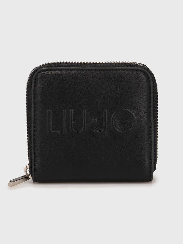 Small wallet with embossed logo - 1