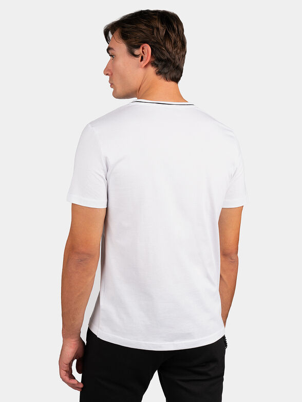 Cotton T-shirt with logo - 3