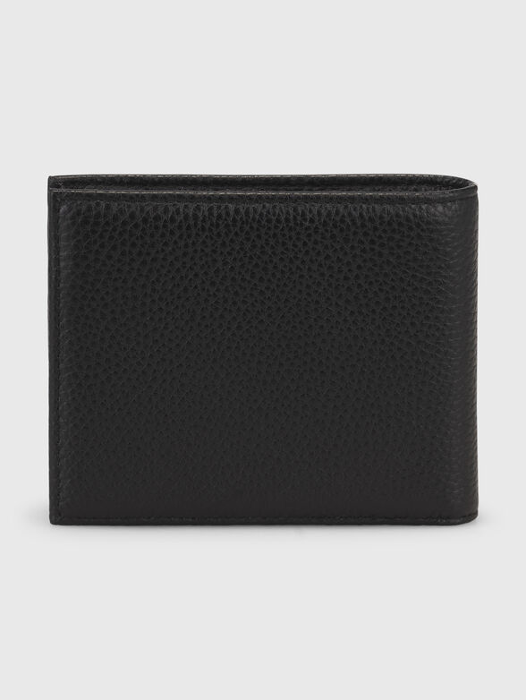 Leather wallet with logo detail - 2