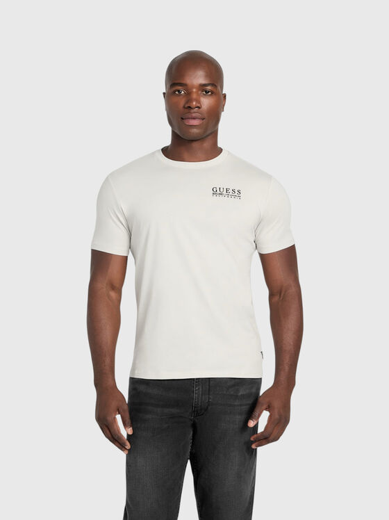 Тениска с лого детайл - 1