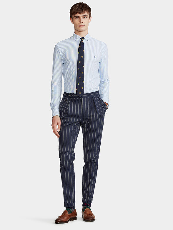 Cotton striped shirt - 4