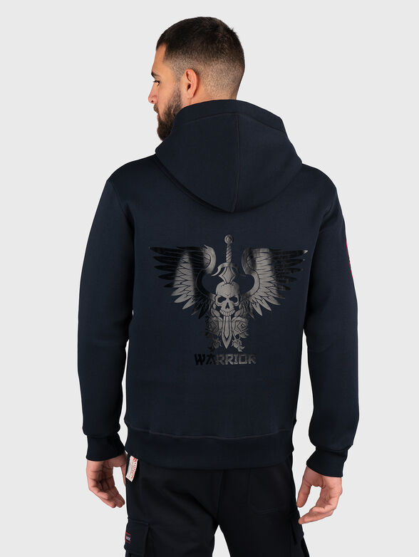 HZ022 sweatshirt with contrasting details - 2