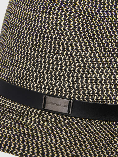 Straw hat with logo  - 5