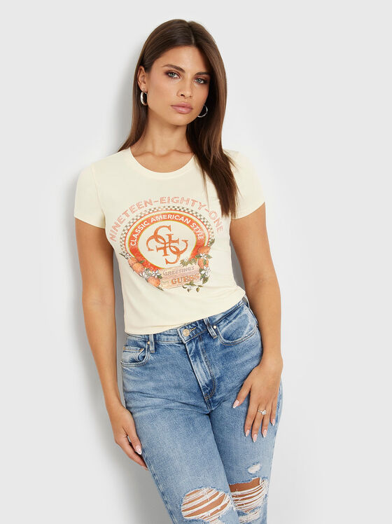 Round neck T-shirt - 1