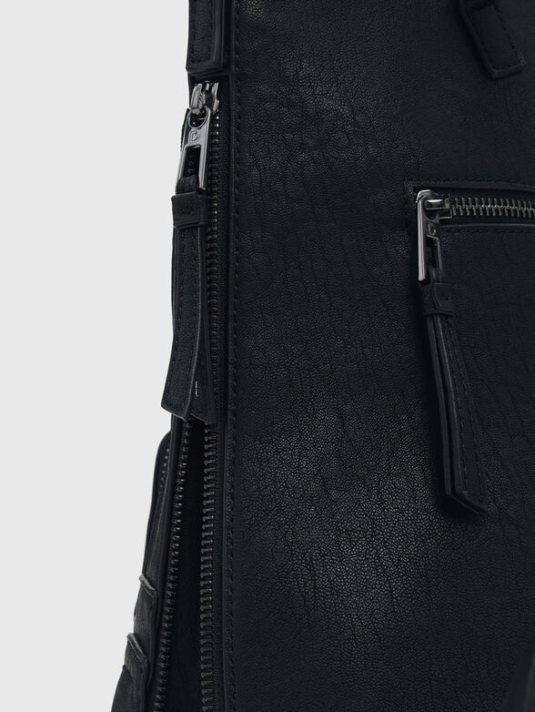 Black backpack with studs - 5