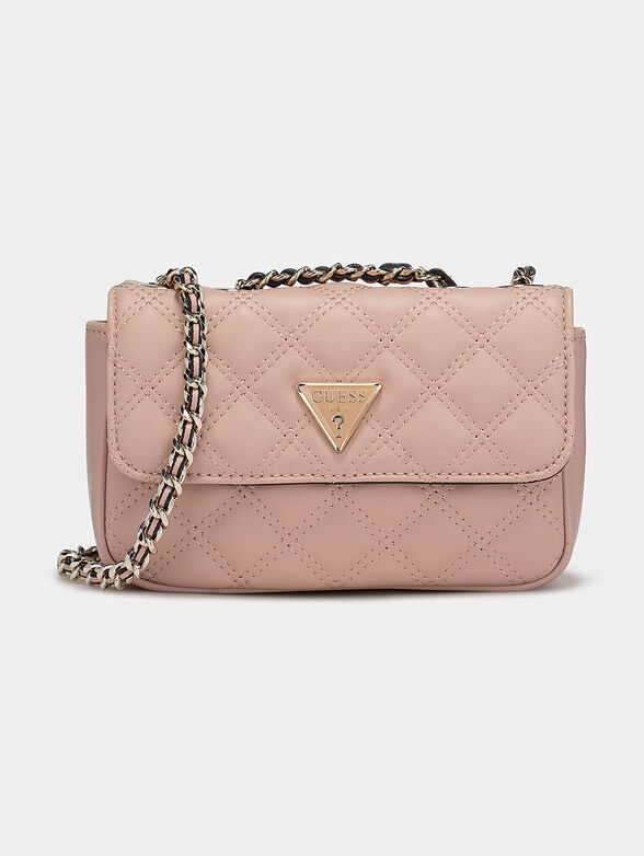 Crossbody bag with quilted effect - 1