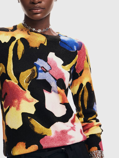 ABBOTSFORD sweater with abstract print - 5