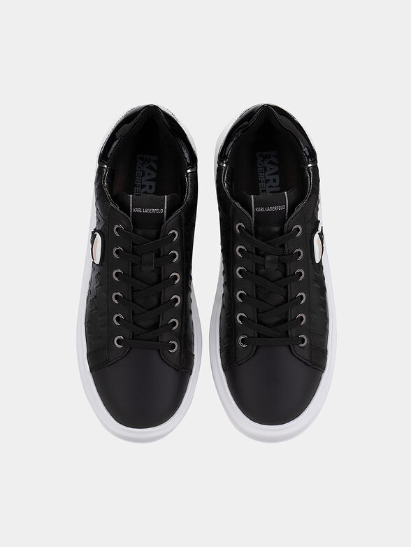 KAPRI Sneakers cu logo imprimat &icirc;n relief - 5