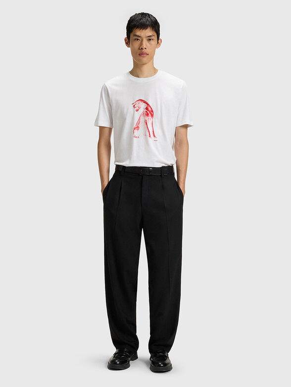 Cotton printed T-shirt - 2