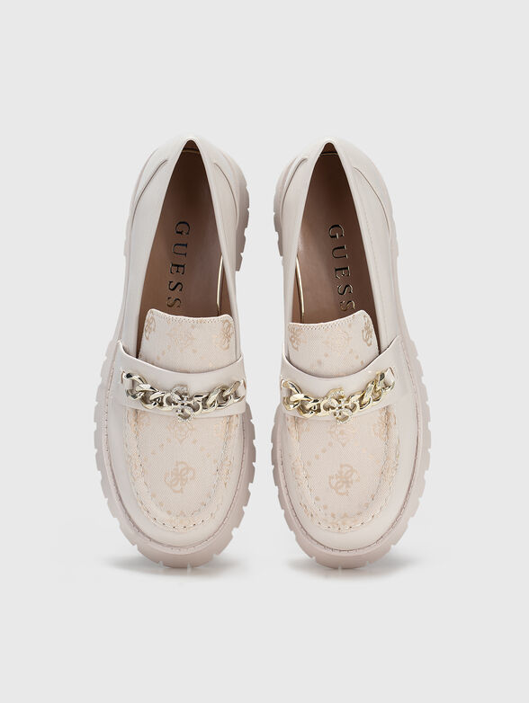 ALMER loafers with logo detail - 6