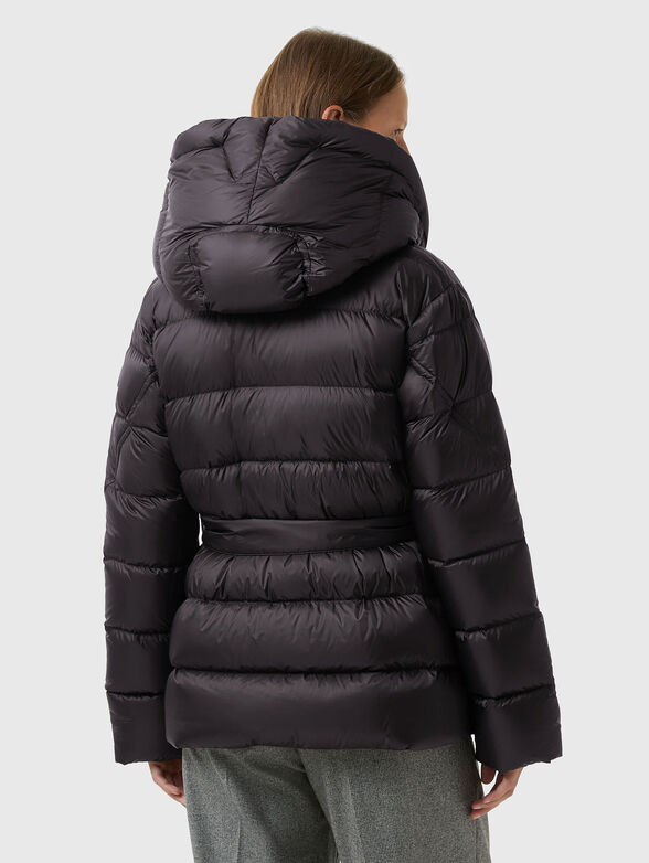 LAURIE padded jacket with waist belt - 3