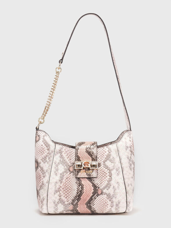 JANE animal print hobo bag - 1