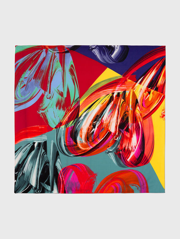 UNBREAKABLE Square scarf with art print - 4