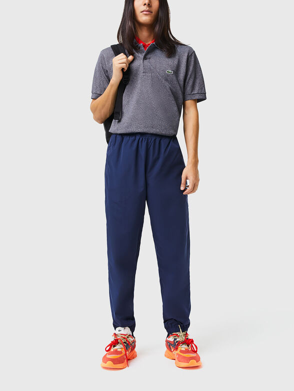 Polo-shirt L.12.12 with short sleeves in dark blue - 2