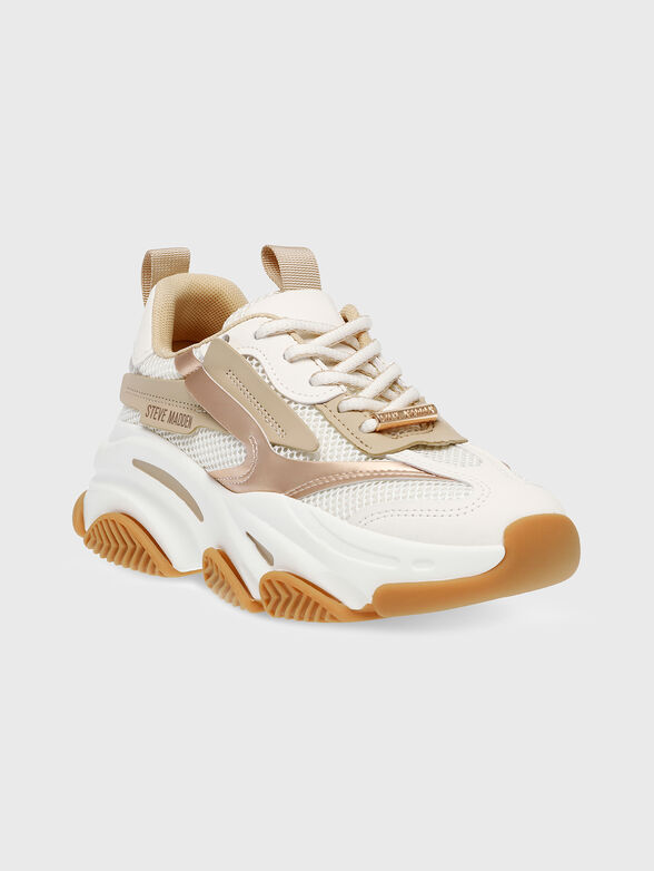 POSSESSION-E sports shoes with beige accents - 2