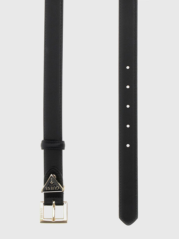 Belt with accent logo - 2