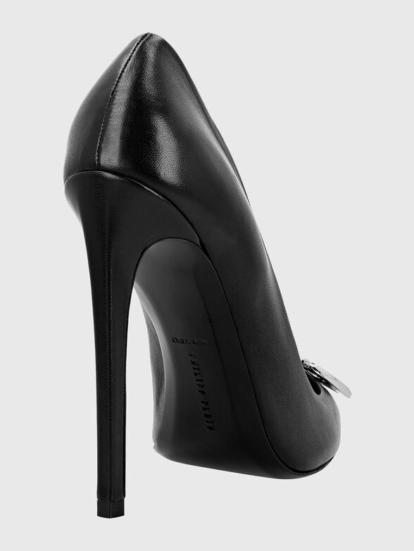 Leather heeled shoes - 3