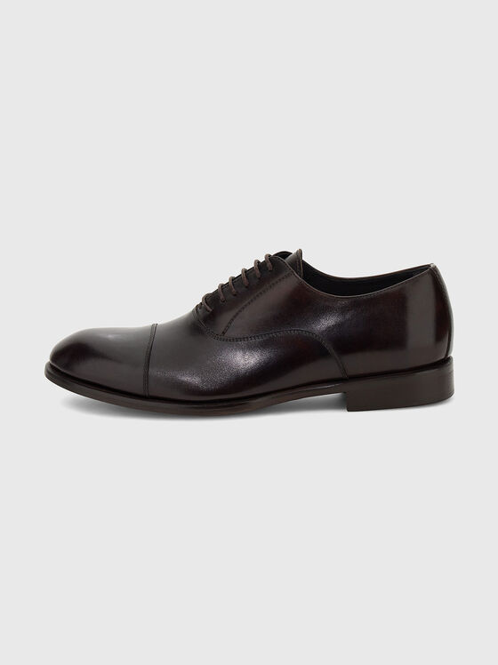 Leather Oxford shoes - 1