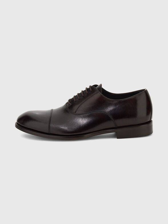 Leather Oxford shoes - 1