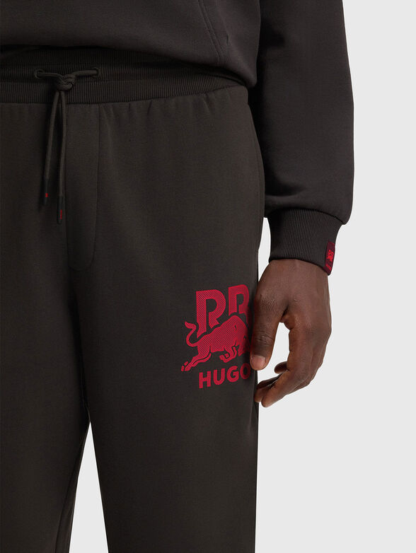 RED BULL x HUGO cotton sports trousers - 3