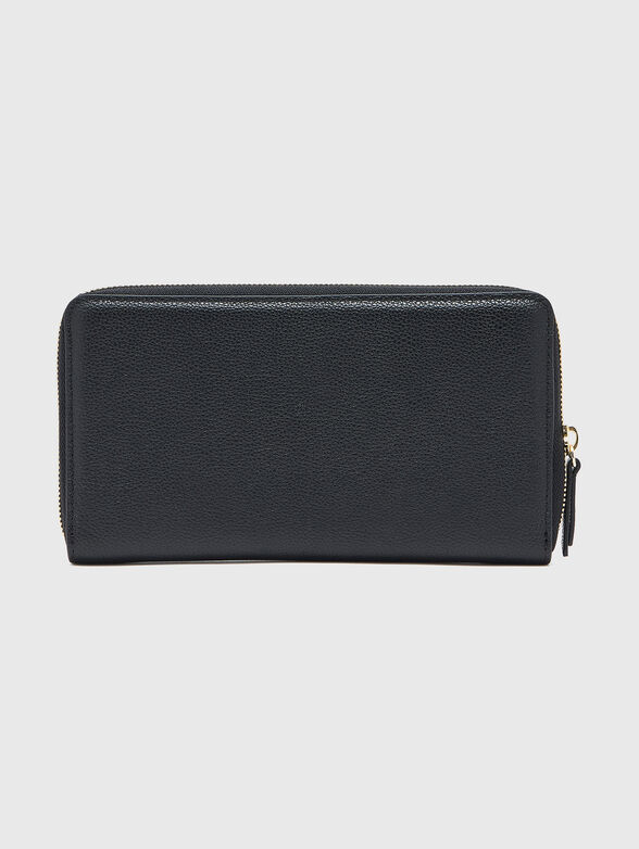 Wallet with gold colored logo - 2
